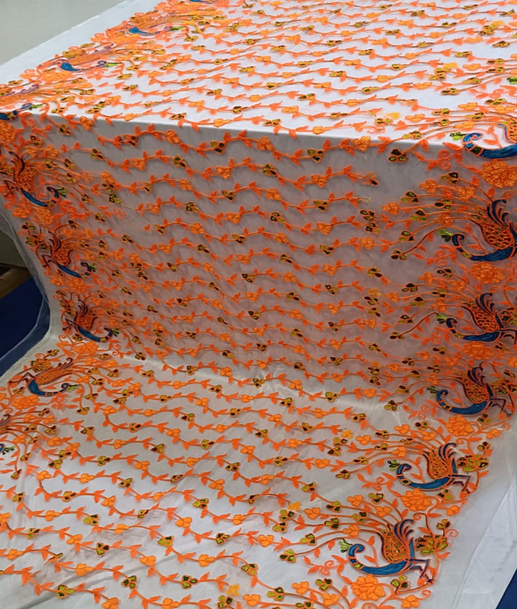 Net Fabric Work – Stylish & Vibrant Decoration Choice