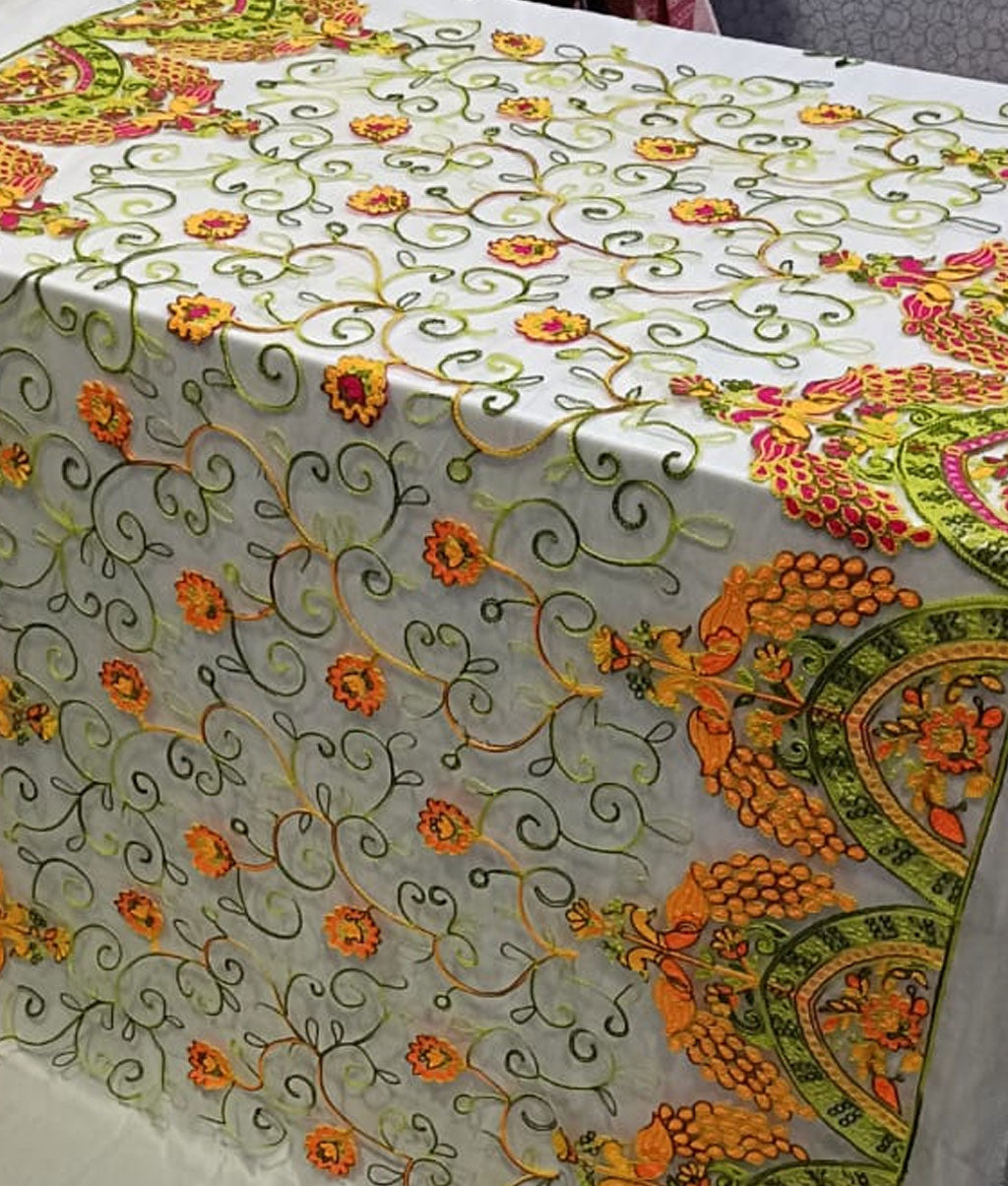 Net Fabric Work – Stylish & Vibrant Decoration Choice