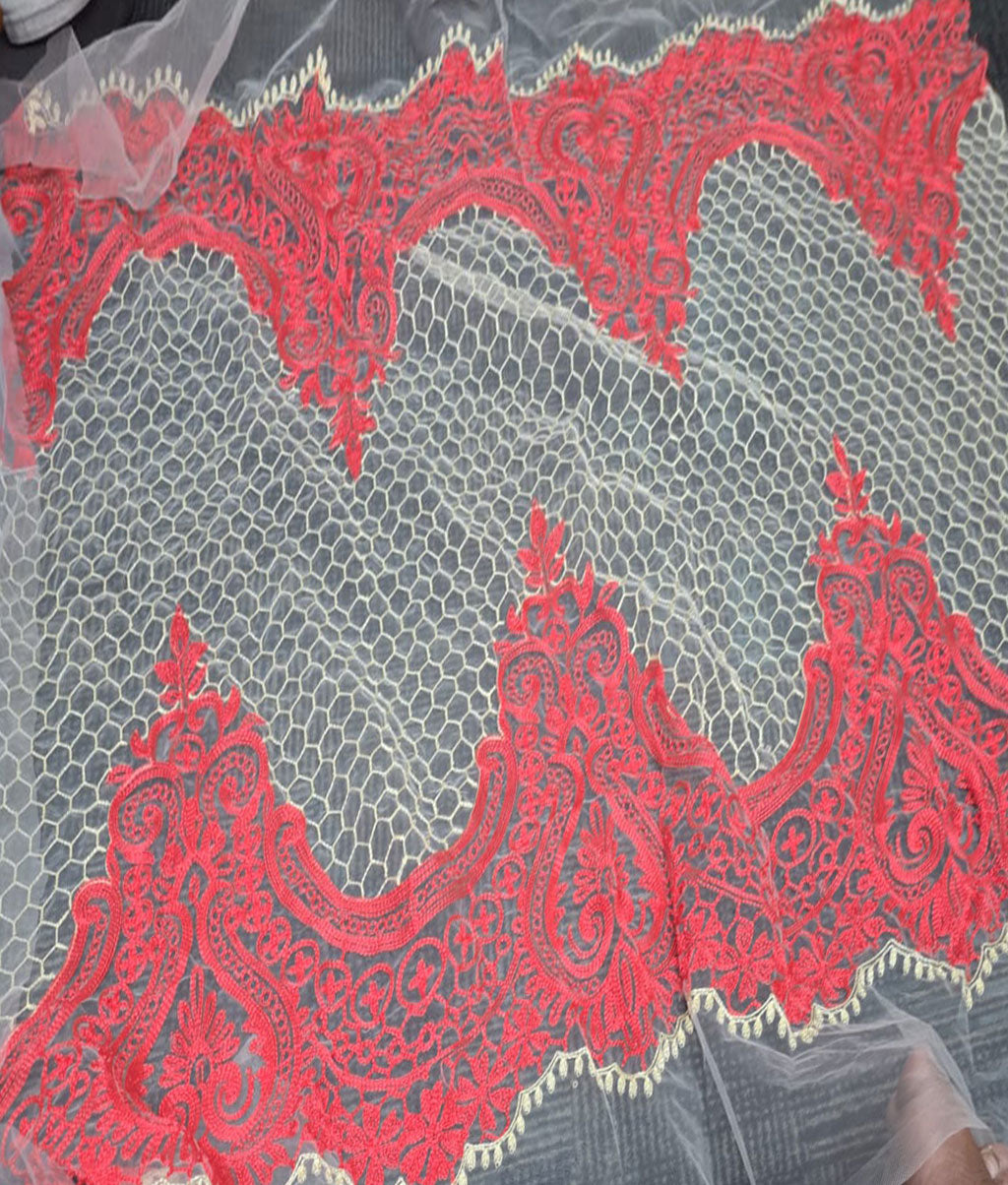Net Fabric Work – Stylish & Vibrant Decoration Choice