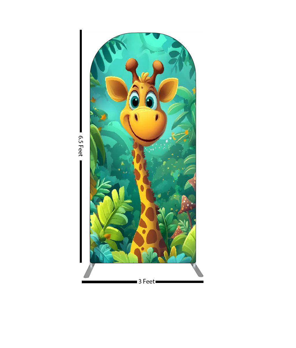 Jungle Safari Arch Backdrop