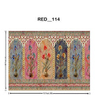 Mughal Jaal / Buta Design (RED_114)
