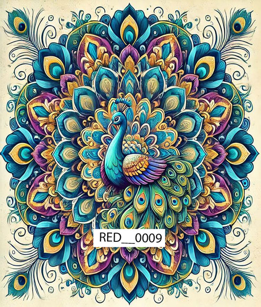 Peacock Ceiling Medallion