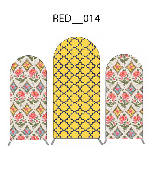 Mughal Jaali & Floral Pattern Theme