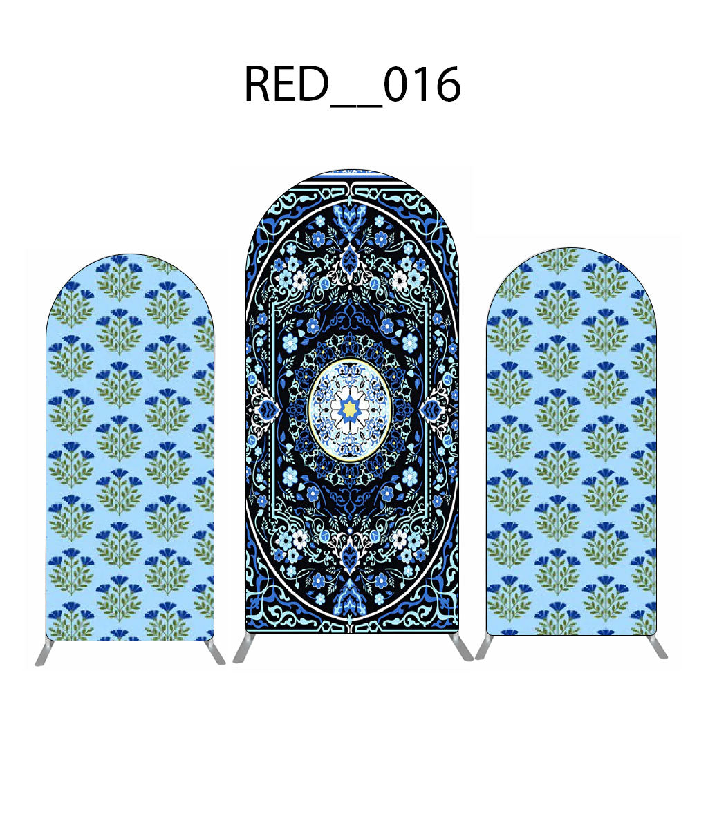 Create a Royal Ambiance: Persian Blue Carpet & Mughal Buta Theme