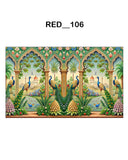 RED_106Royal Mughal Digital Parda (RED_102)