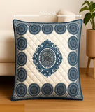 Premium 16x16 Inch Blue Cushion Cover Set of 5 – Decorative Sofa & Bed Pillow Covers | Home Décor & Diwali Gifting Special (RED_CC001) - Royal events&decors #
