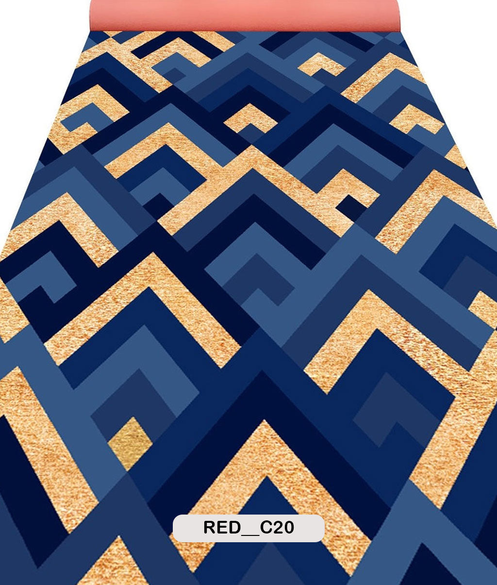 BLUE THEME CARPET