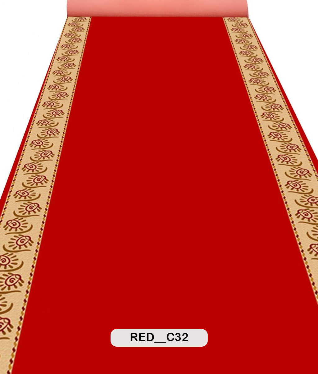 MAROON $ RED THEME CARPET