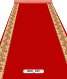 MAROON $ RED THEME CARPET