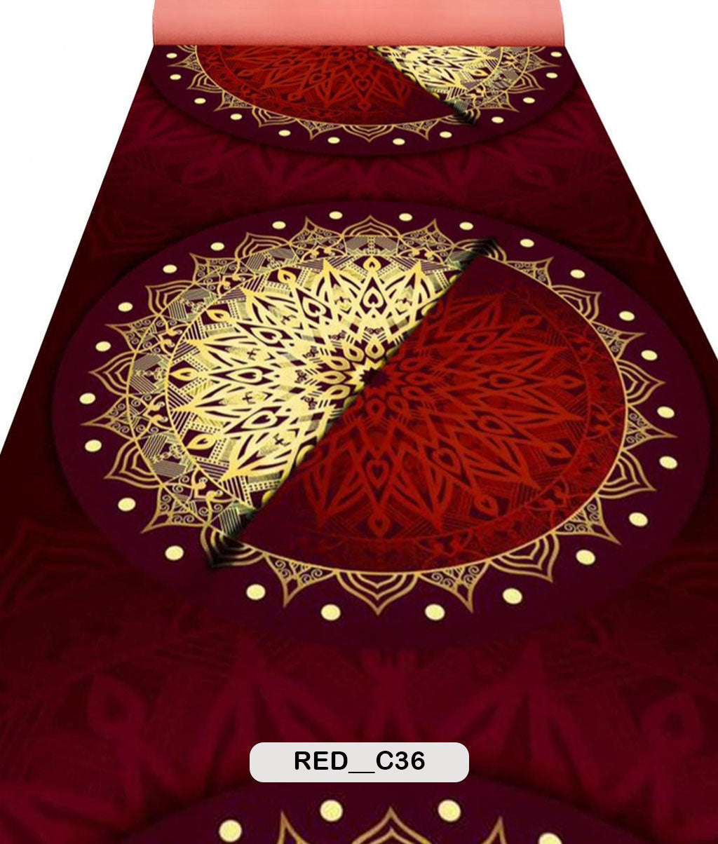MAROON $ RED THEME CARPET