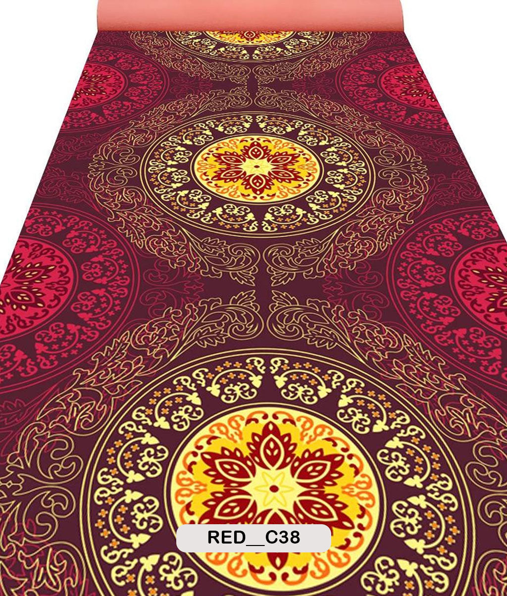 MAROON $ RED THEME CARPET