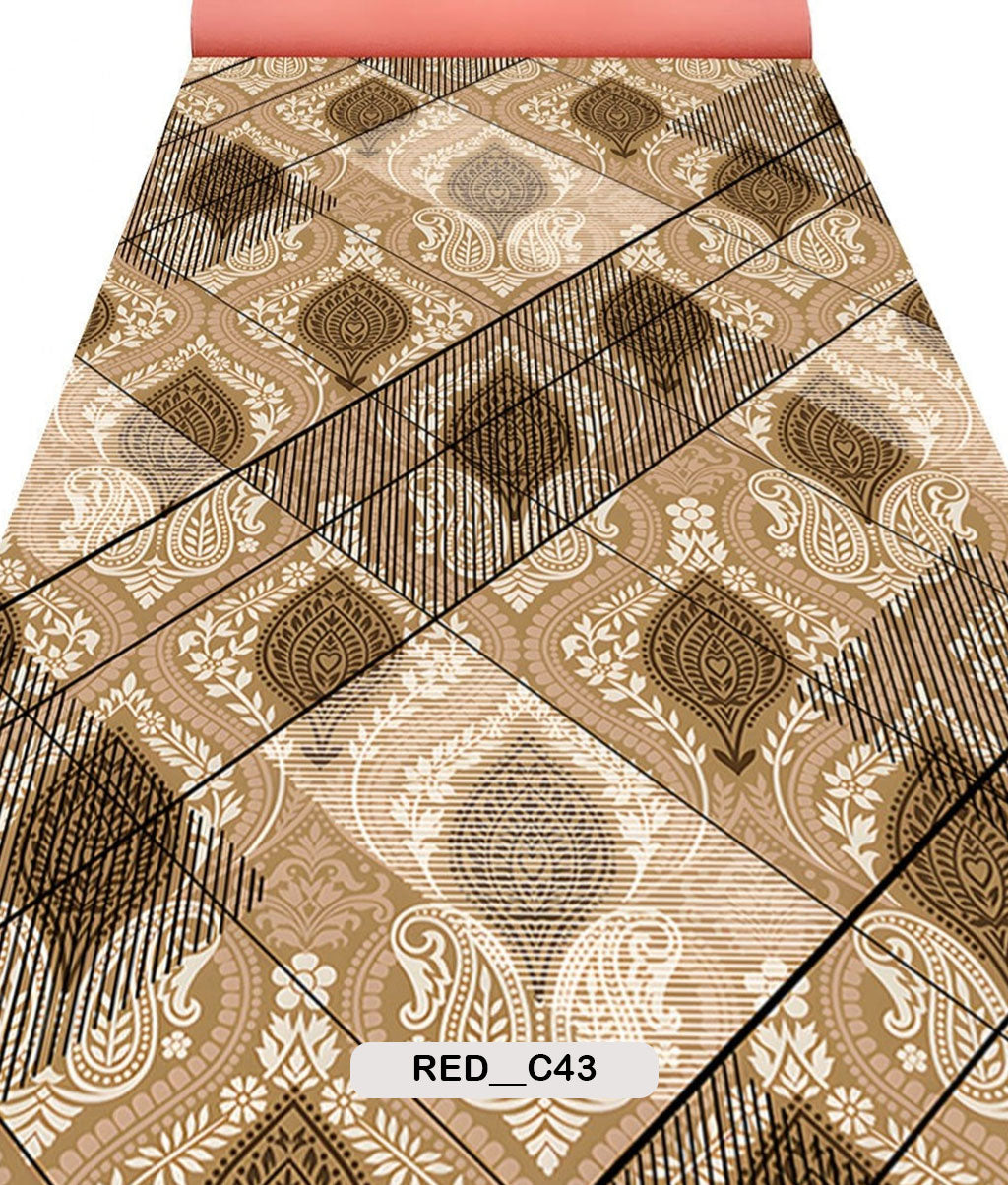 BROWN THEME CARPET