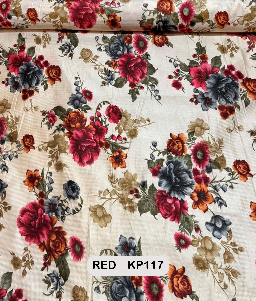 Knitting Print Fabric