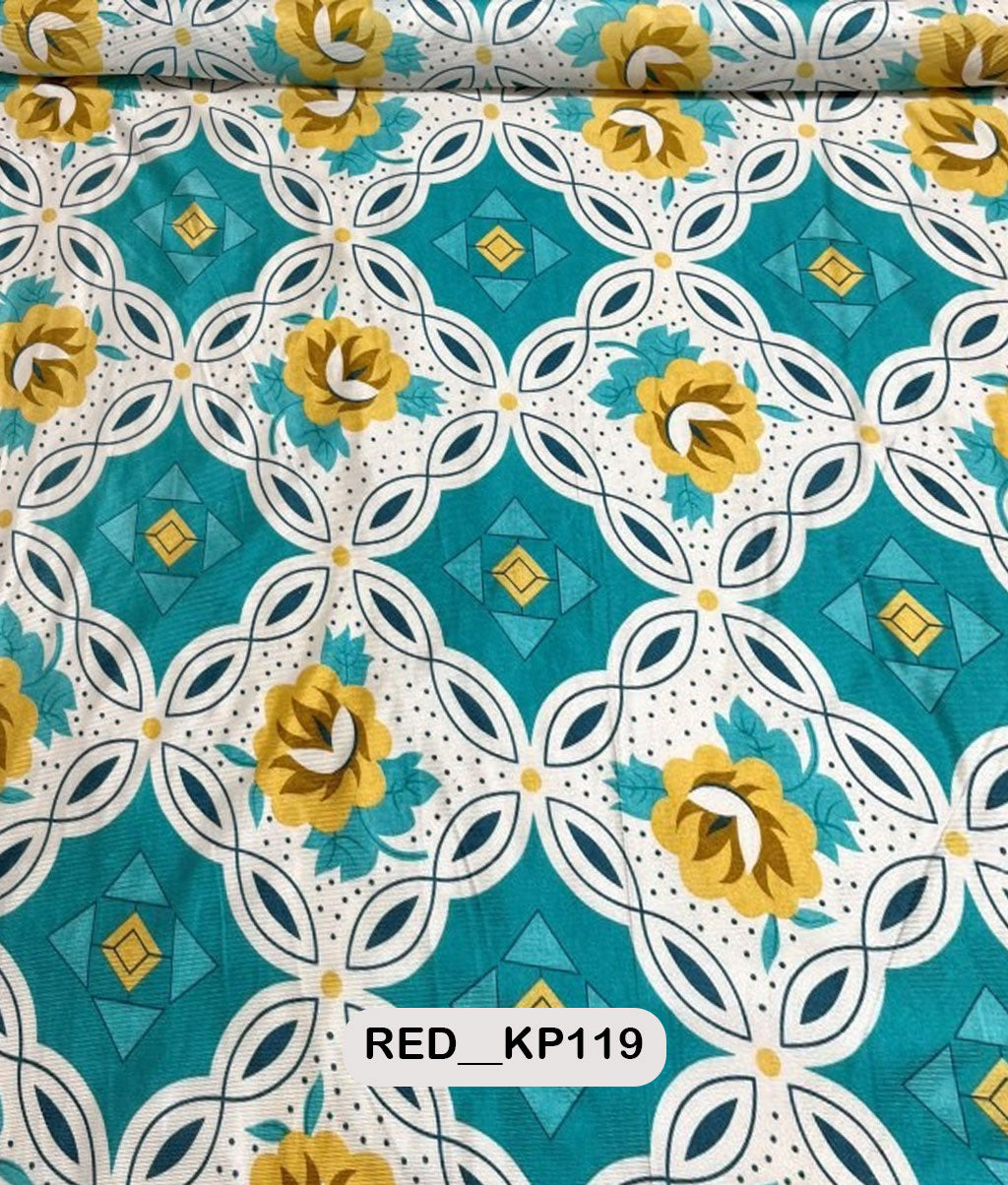 Knitting Print Fabric