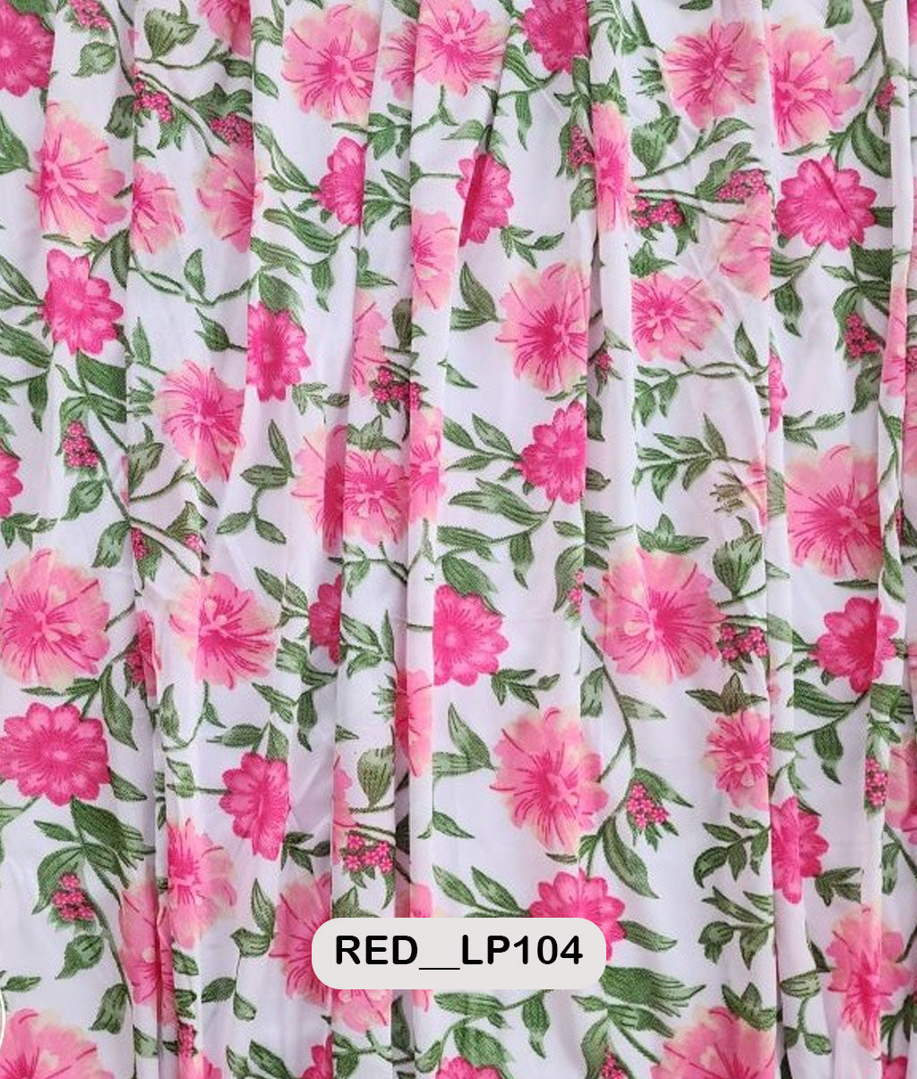 Bright Lycra Print Fabric