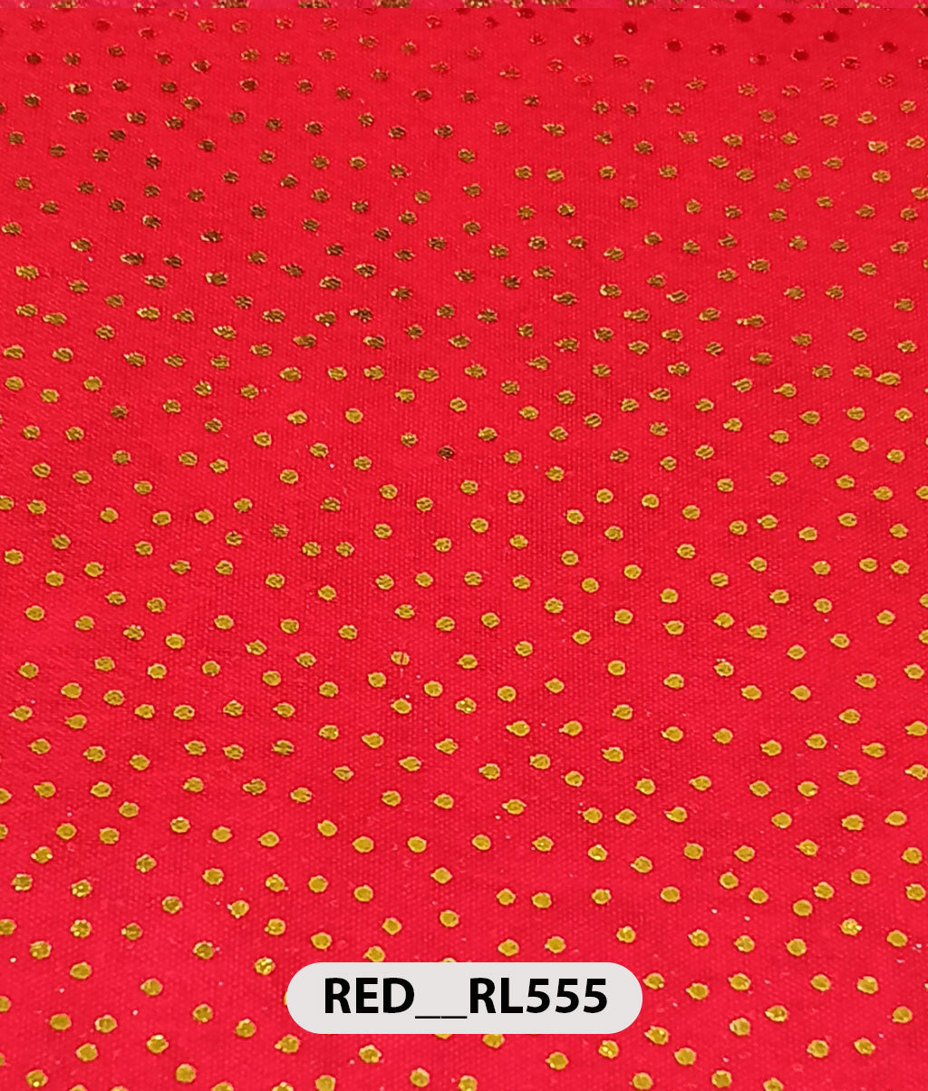 Roto Foil Print & Lycra Foil Print Fabric | Premium Shiny Decorative Fabric for Events & Draping