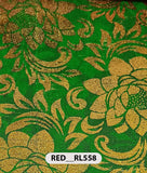 Roto Foil Print & Lycra Foil Print Fabric | Premium Shiny Decorative Fabric for Events & Draping