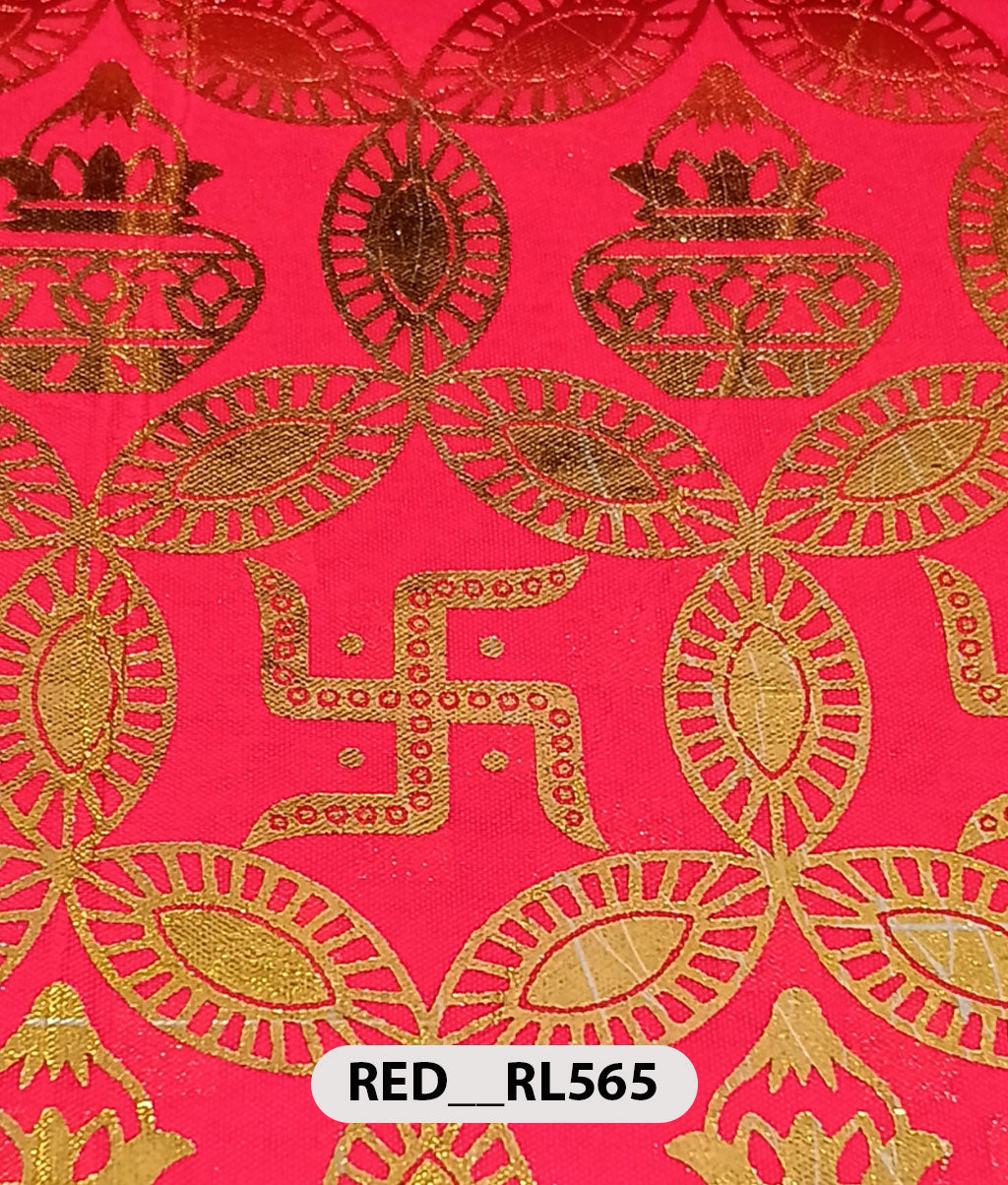 Roto Foil Print & Lycra Foil Print Fabric | Premium Shiny Decorative Fabric for Events & Draping (Copy)