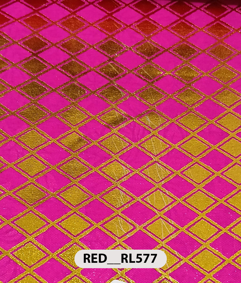 Roto Foil Print & Lycra Foil Print Fabric | Premium Shiny Decorative Fabric for Events & Draping (Copy)