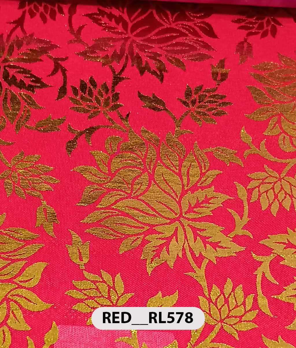 Roto Foil Print & Lycra Foil Print Fabric | Premium Shiny Decorative Fabric for Events & Draping (Copy)