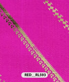 Roto Foil Print & Lycra Foil Print Fabric | Premium Shiny Decorative Fabric for Events & Draping
