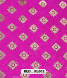 Roto Foil Print & Lycra Foil Print Fabric | Premium Shiny Decorative Fabric for Events & Draping