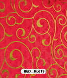 Roto Foil Print & Lycra Foil Print Fabric | Premium Shiny Decorative Fabric for Events & Draping