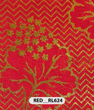 Roto Foil Print & Lycra Foil Print Fabric | Premium Shiny Decorative Fabric for Events & Draping