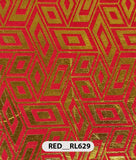 Roto Foil Print & Lycra Foil Print Fabric | Premium Shiny Decorative Fabric for Events & Draping