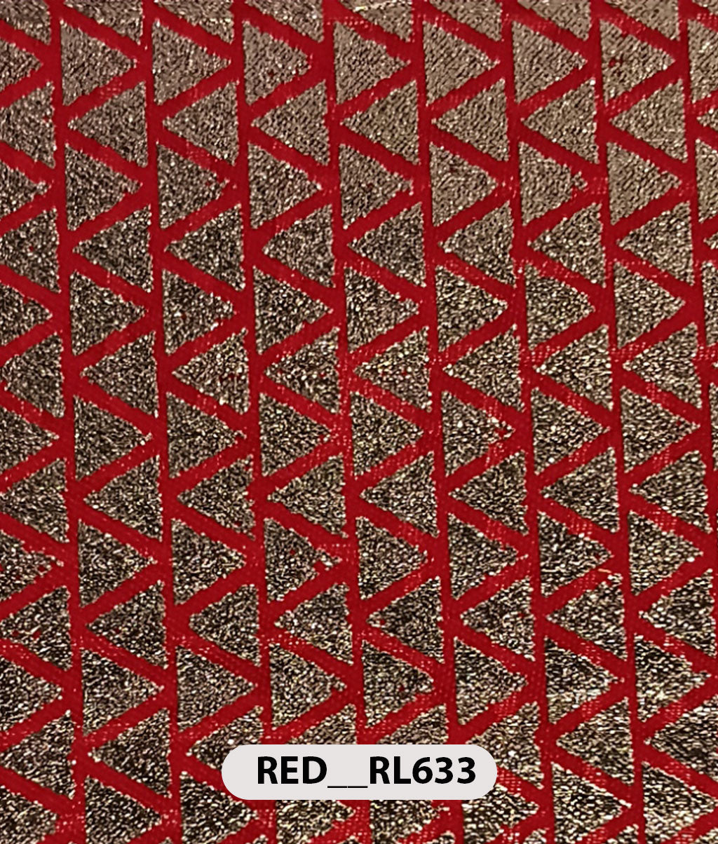 Roto Foil Print & Lycra Foil Print Fabric | Premium Shiny Decorative Fabric for Events & Draping