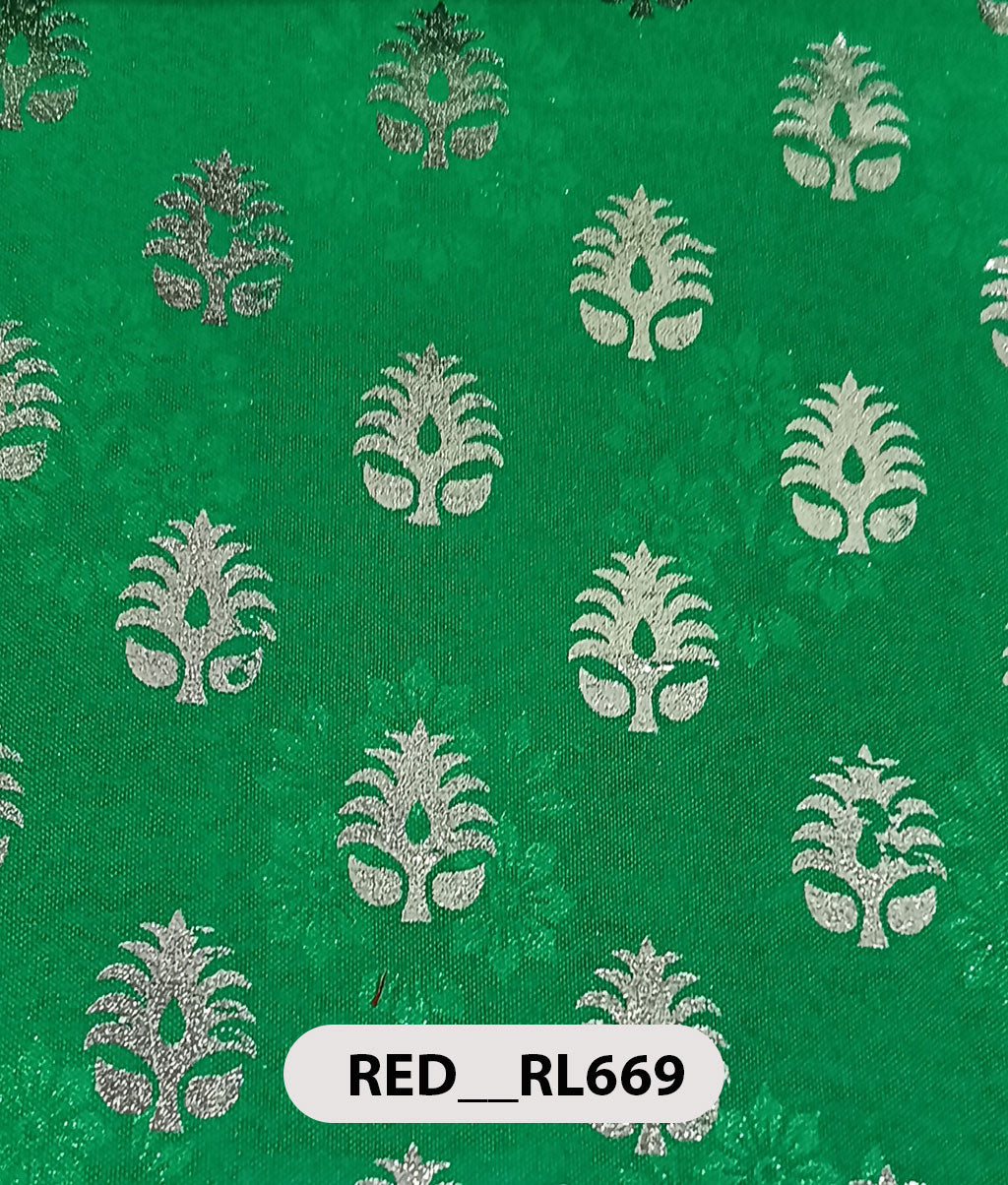 Roto Foil Print & Lycra Foil Print Fabric