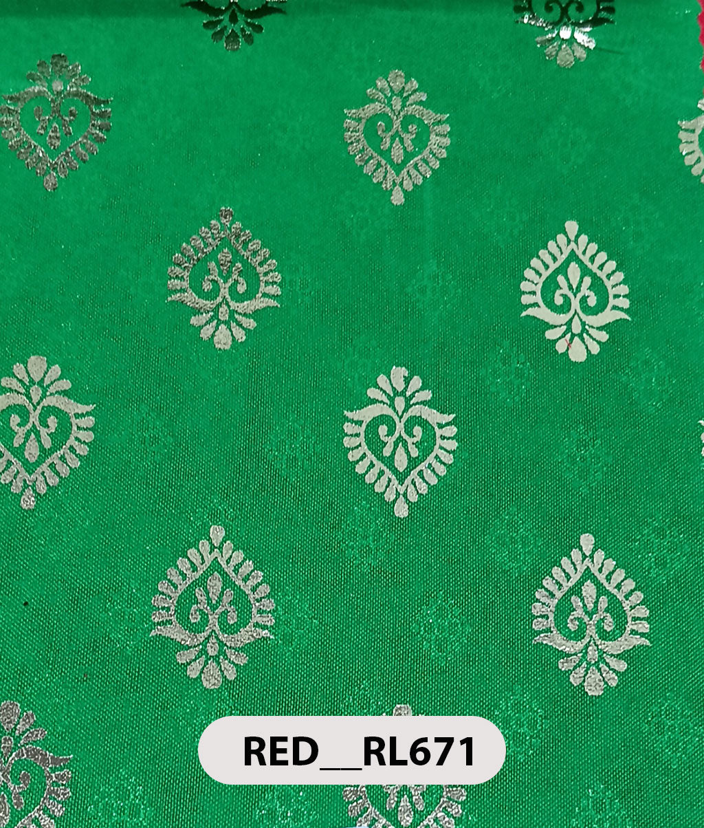 Roto Foil Print & Lycra Foil Print Fabric