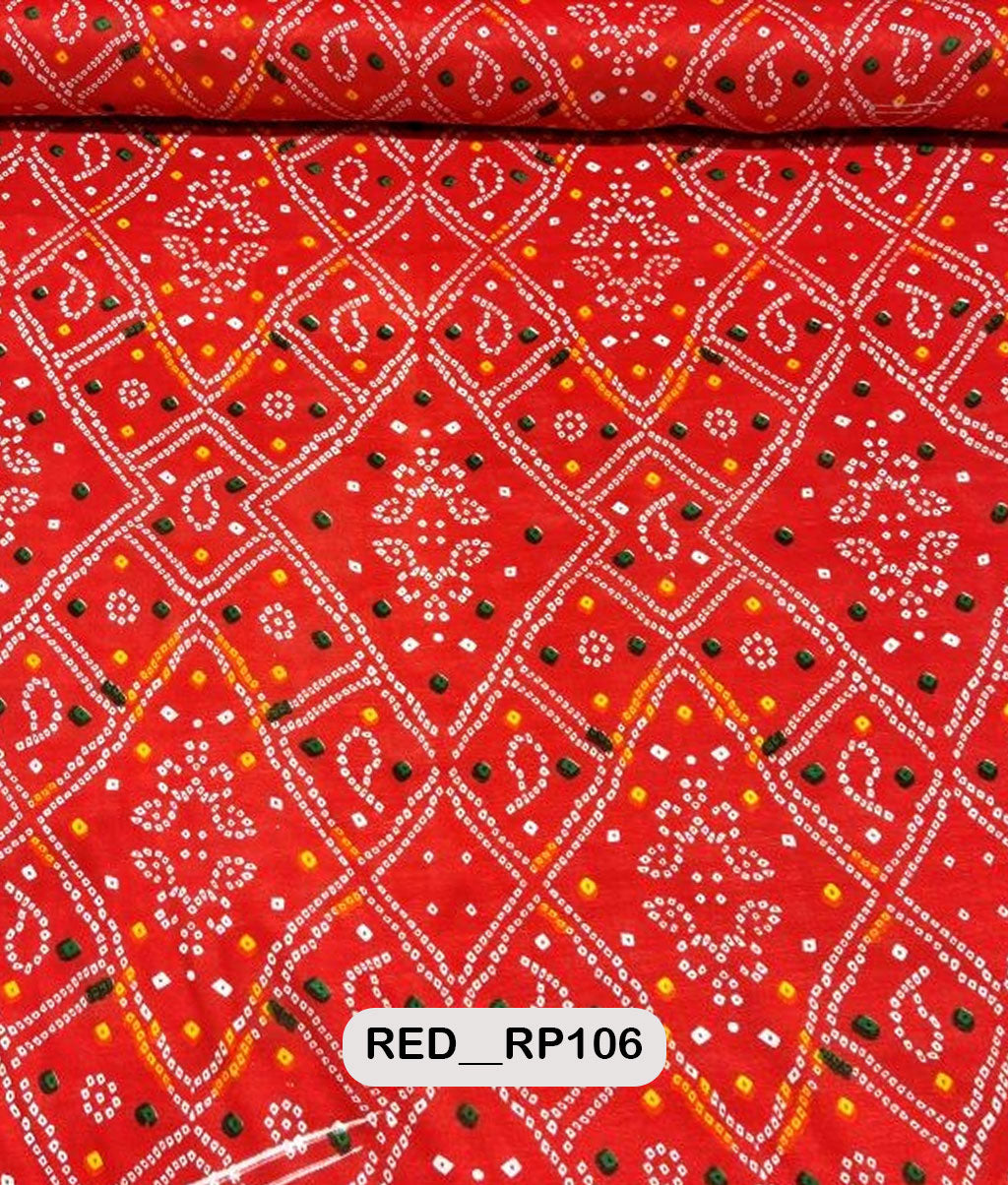 Traditional Roto Print Fabric