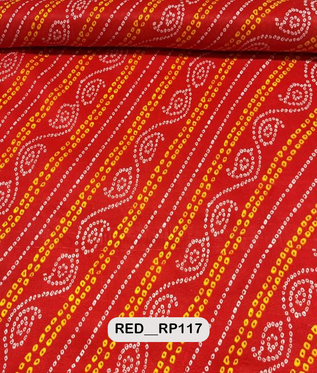 Traditional Roto Print Fabric