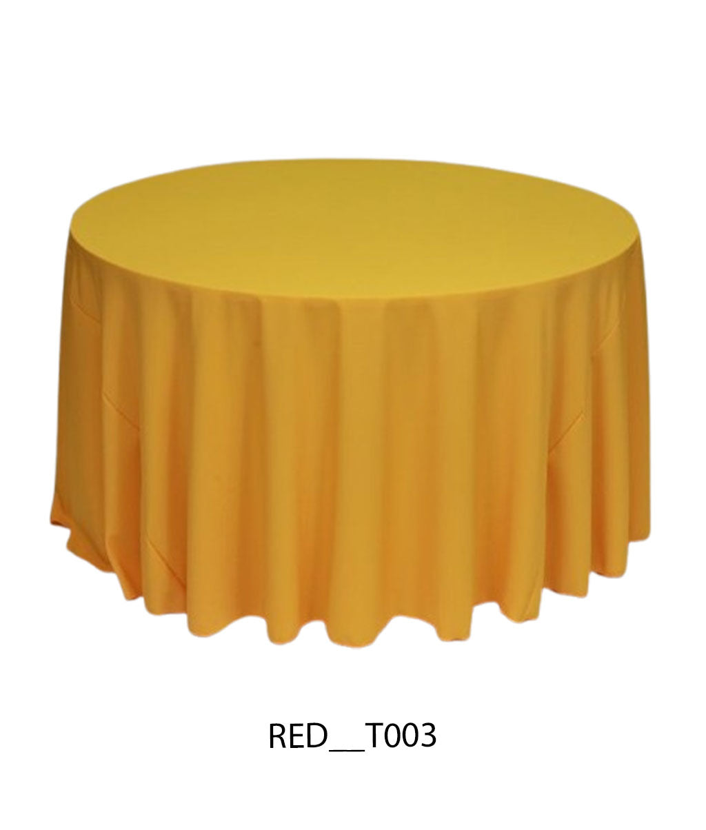 Plain Round Table Cover – Premium Fabric (All Colors Available)