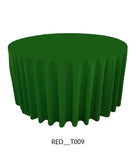 Plain Round Table Cover – Premium Fabric (All Colors Available)