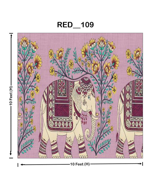 Royal Elephant Floral Pink(RED__109) 1