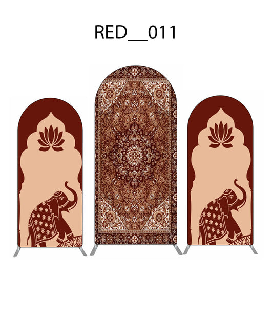 Sale
Mughal Carpet and Elephant Theme Backdrop