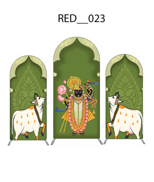 Shrinathji Pichwai Cow Theme