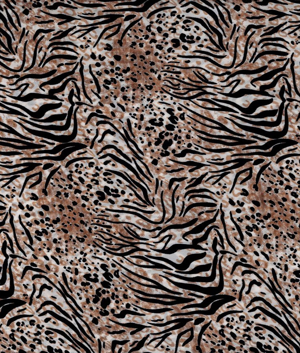 Tiger Print All Fabric Available