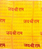 Jai Shree Ram Printed Religious Dupatta / Devotional Stole (RED__D01)
