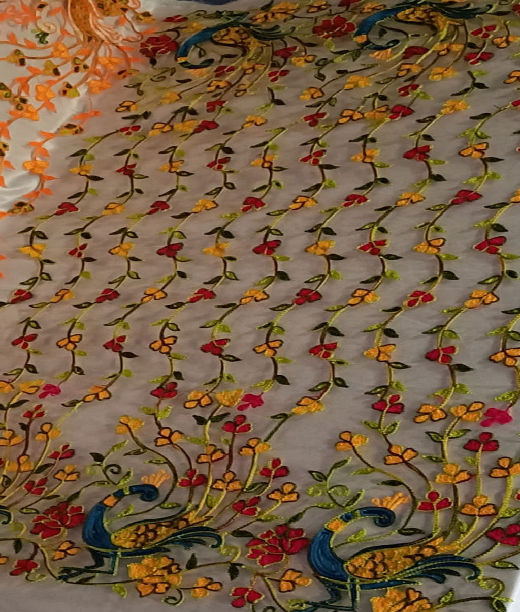 Net Fabric Work – Stylish & Vibrant Decoration Choice
