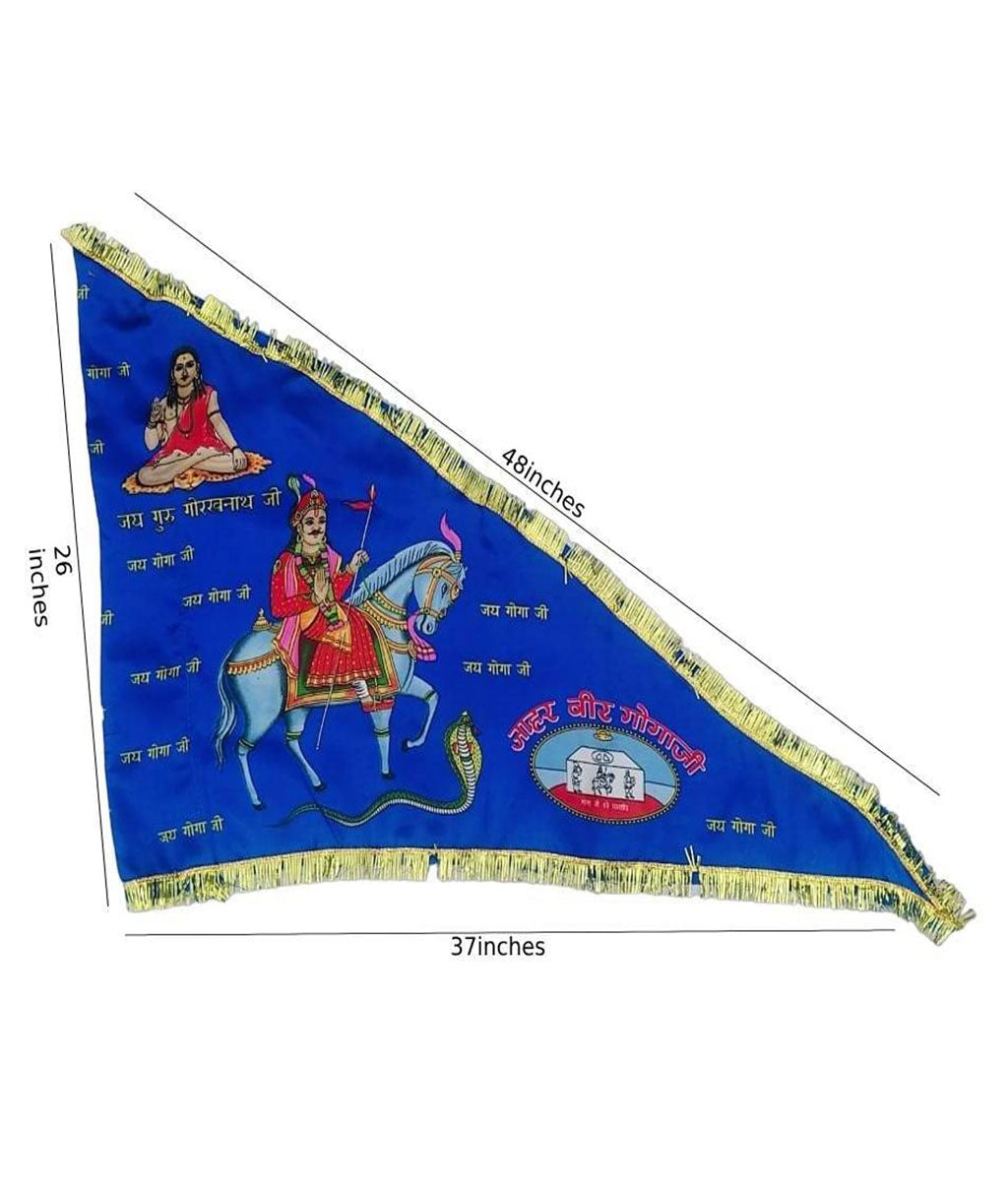 Jahar Veer Gogaji Religious Flag (RED__F13)
