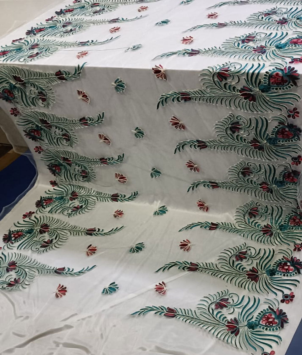 Net Fabric Work – Stylish & Vibrant Decoration Choice
