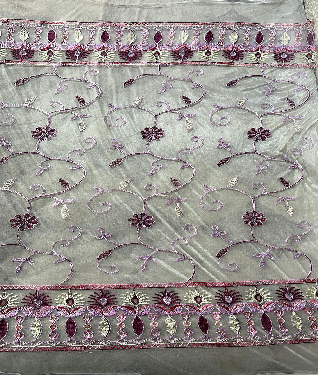 Net Fabric Work – Stylish & Vibrant Decoration Choice