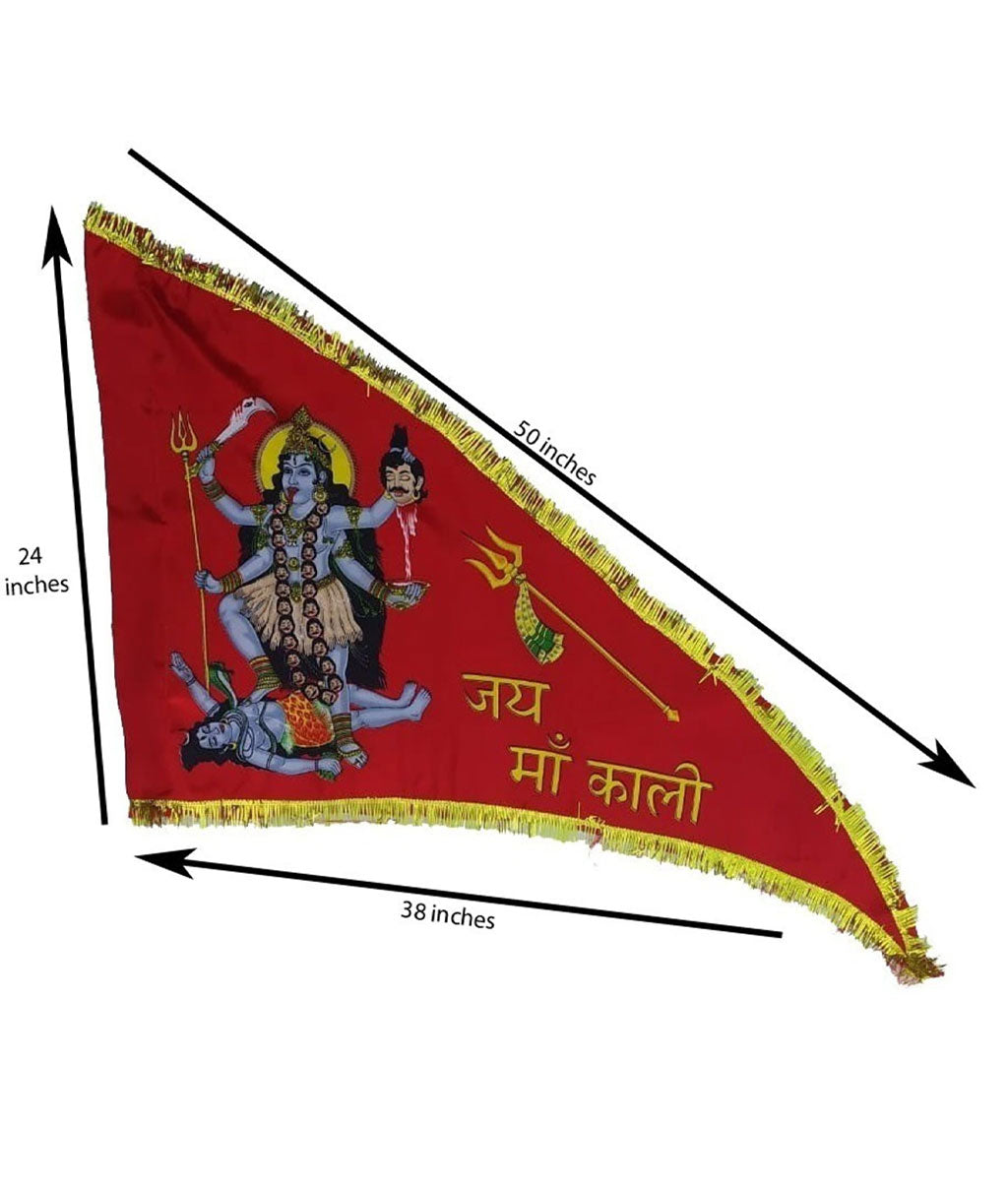 Jai Maa Kali Religious Flag (RED__F03)