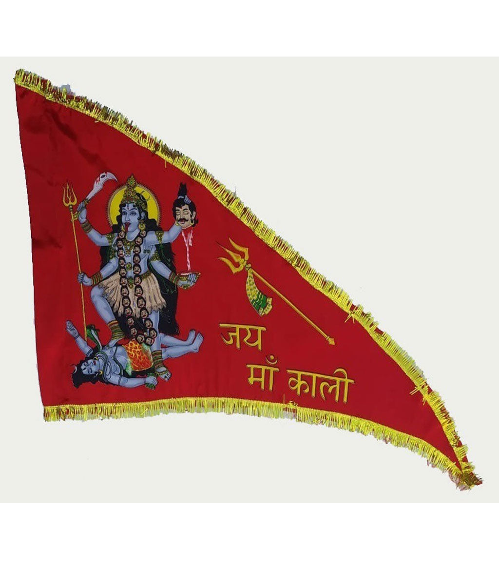 Jai Maa Kali Religious Flag (RED__F03)