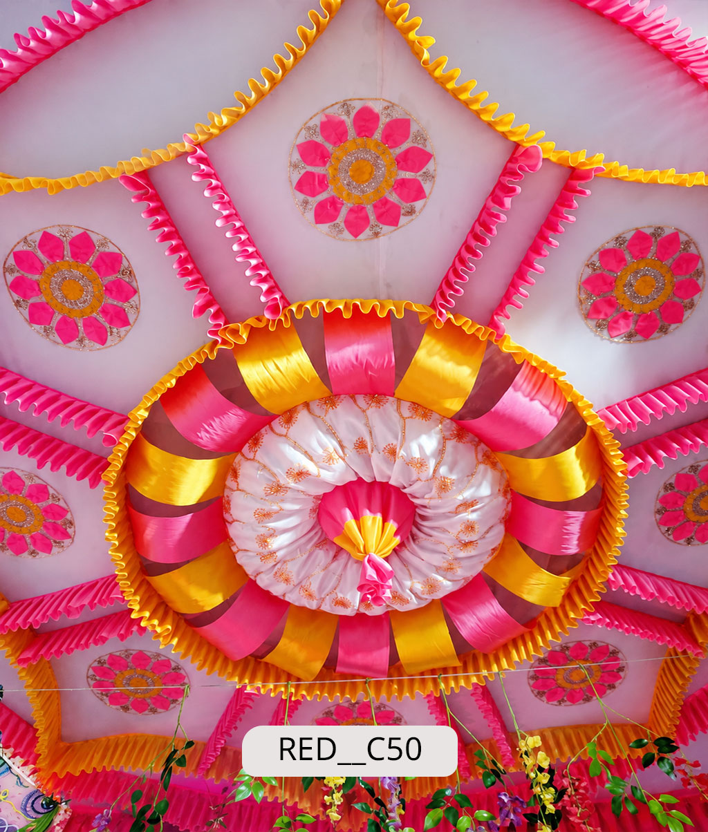 Multi-Medallion Ceiling Grid (RED__C50)