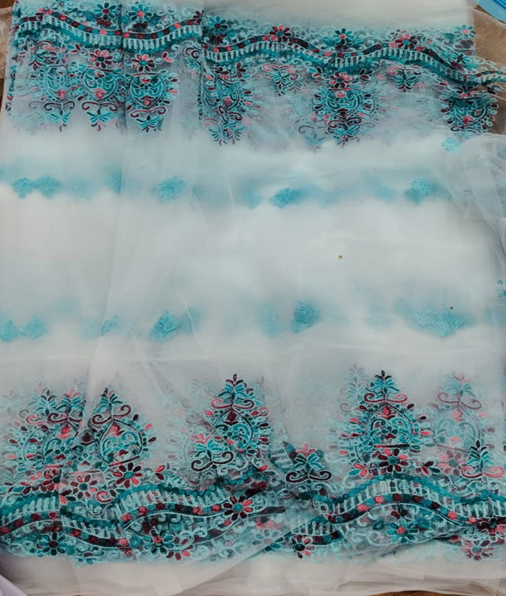 Net Fabric Work – Stylish & Vibrant Decoration Choice
