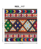 Colorful-Geometric-Printed-Curtain (RED__117) 